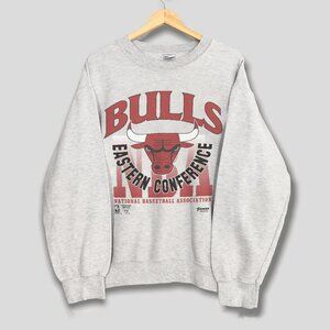 Vintage Chicago Bulls Eastern Conference Sweatshirt, NBA Chicago Bulls Shirt Tee